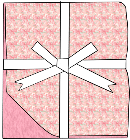 Pink Camo Minky Blanket