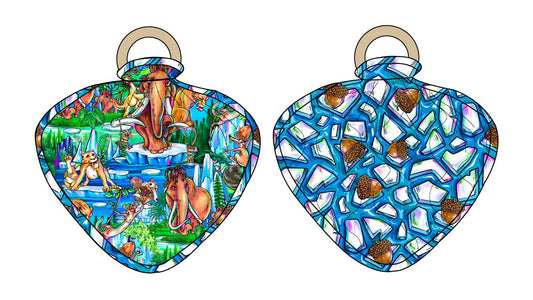 Dandelion Wooden Ring Lovey